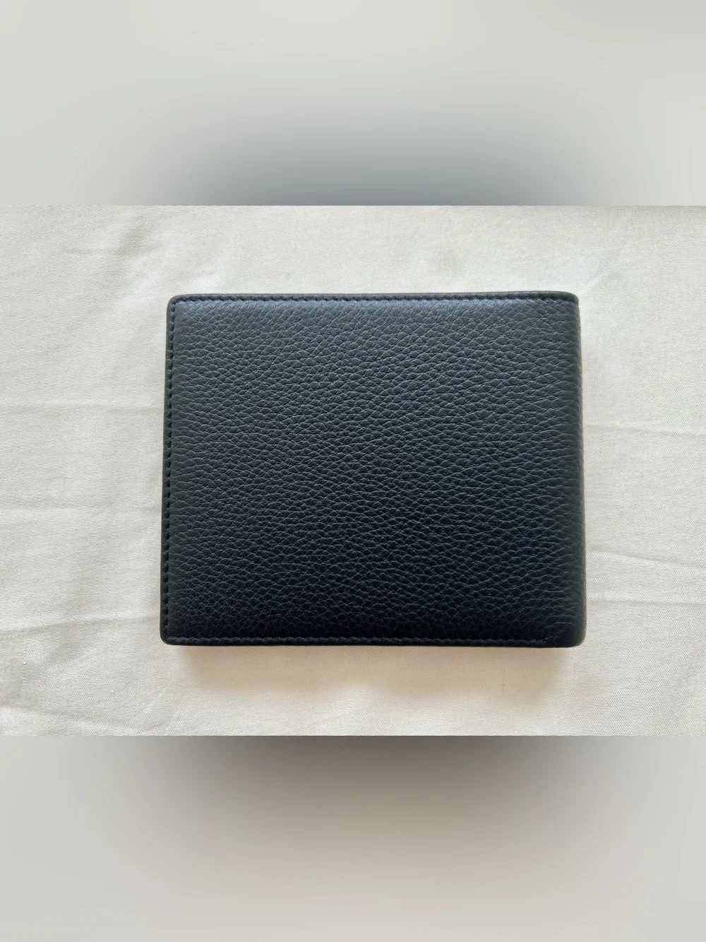 Genuine BMW Black Leather Bifold Wallet, Made in Germany